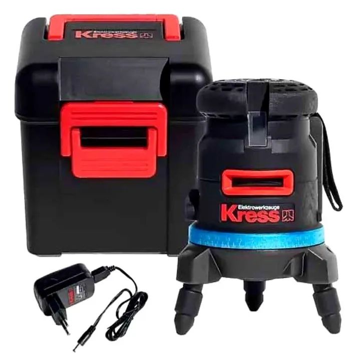 Nivel a Laser à Bateria KRESS KI100S Autonivelante 5 linhas Verde 