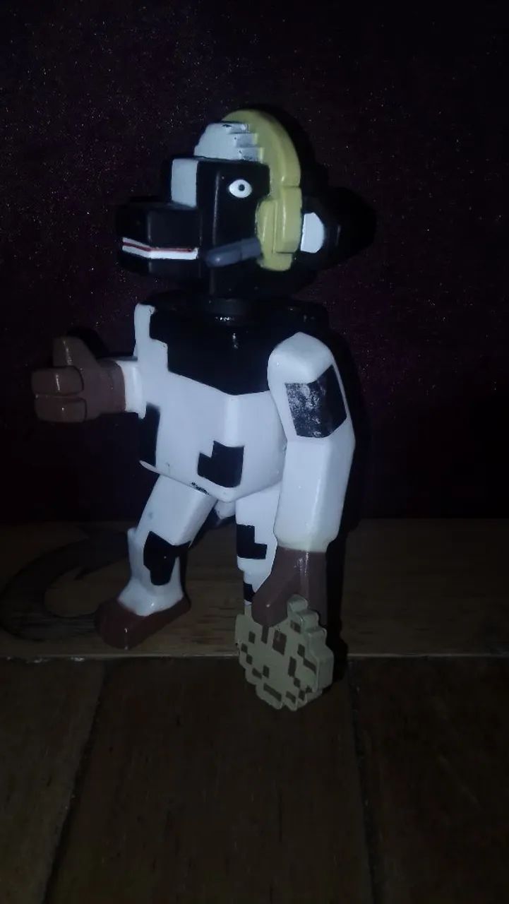 Boneco colecionável Toddy estilo Minecraft articulado - Foto 2