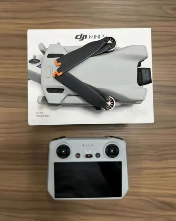 Drone DJI mini 3 com tela (zero) - Foto 3