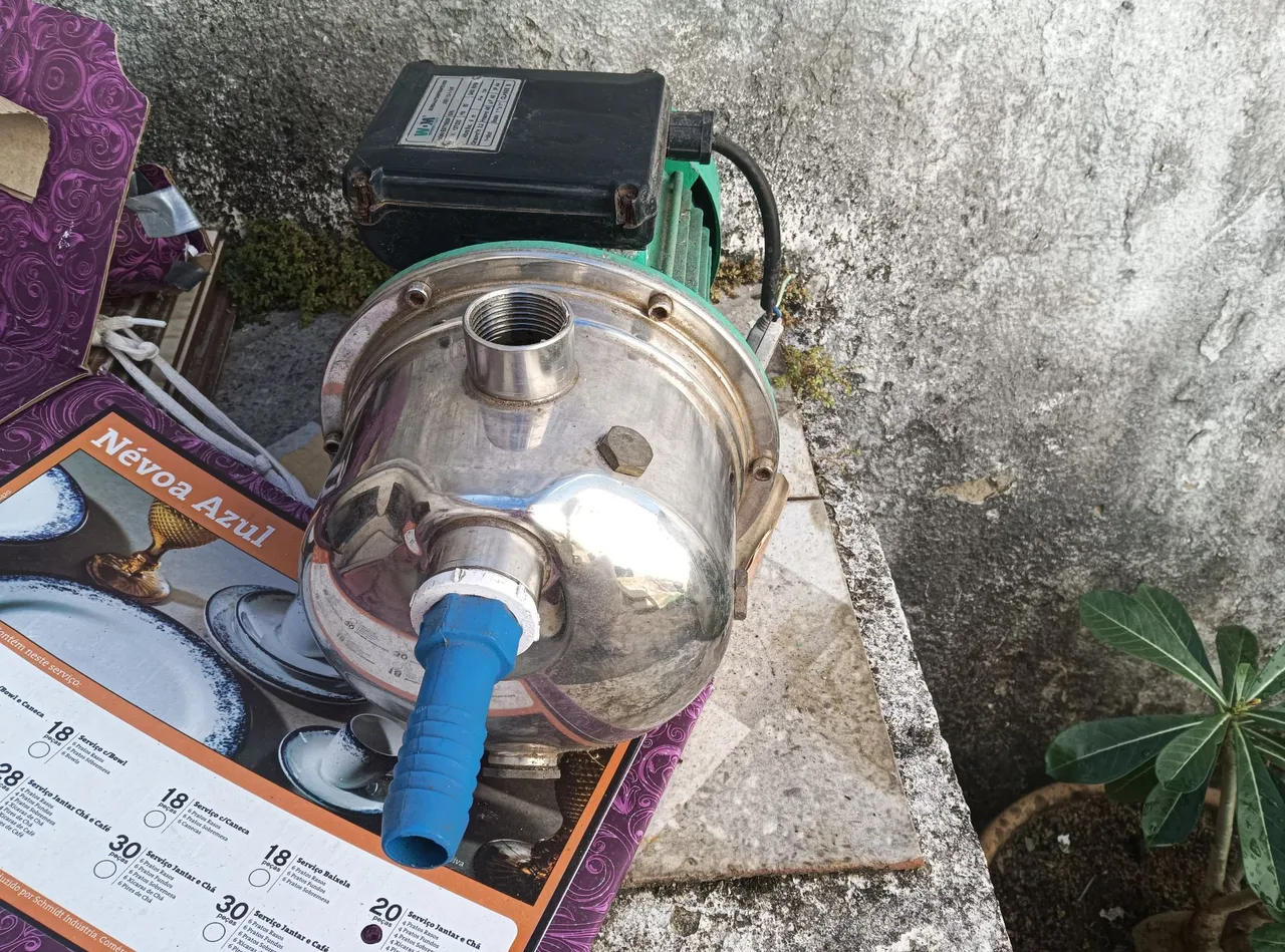 Bomba d'água Auto Aspirante 1cv 110v