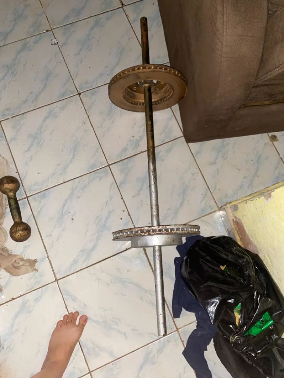 Barra de treinamento 