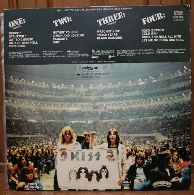 Kiss Alive I Vinil Lp Disco Excelente Estado - Foto 2