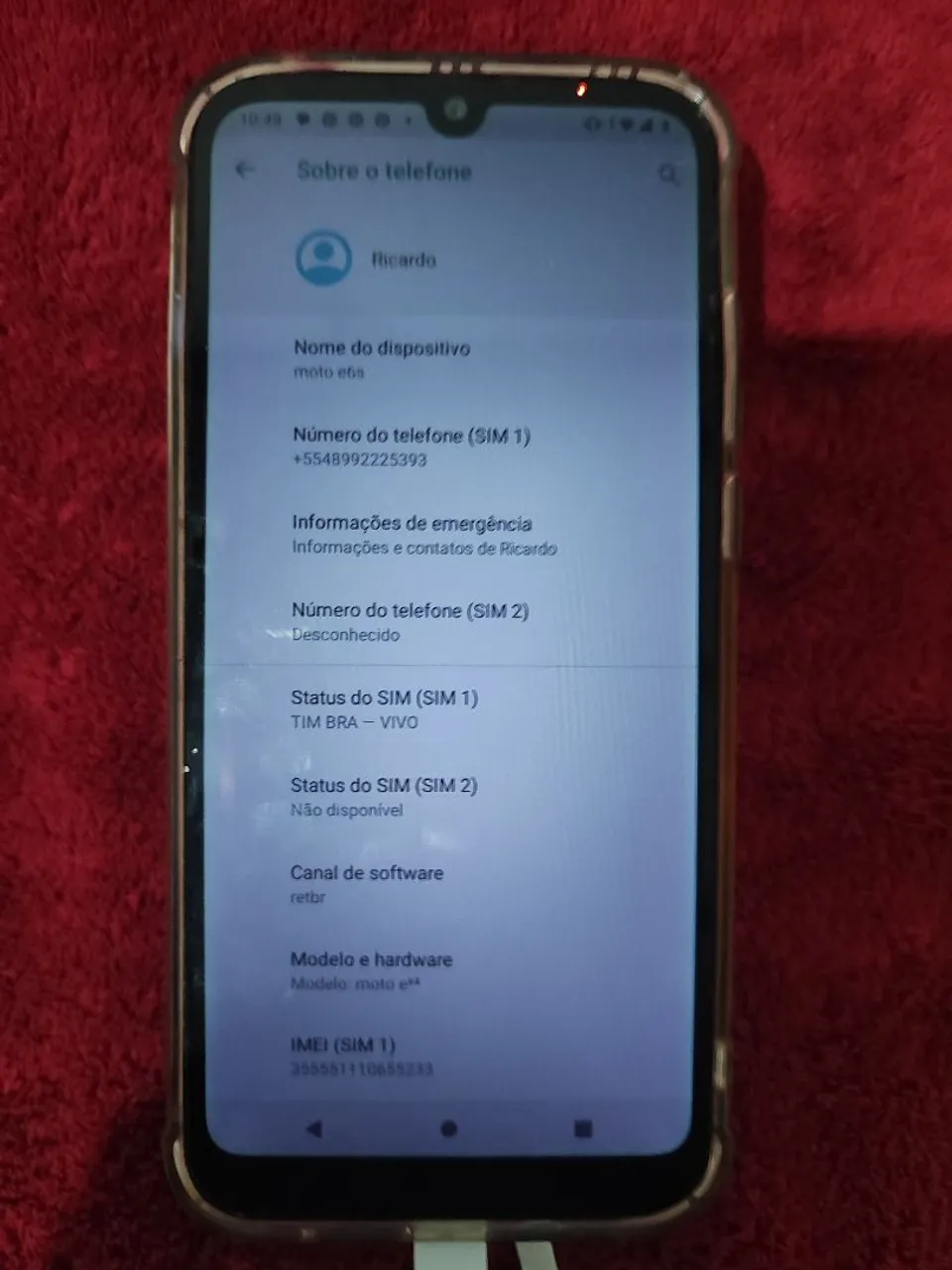 Motorola moto e6