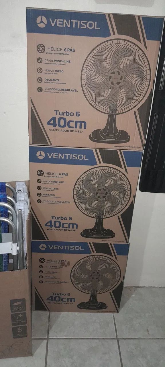 Ventilador turbo 40cm