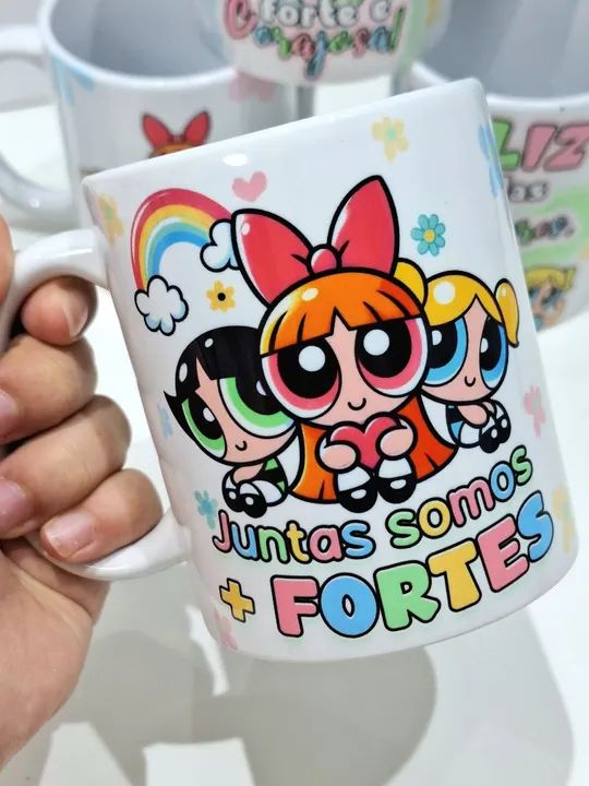 Caneca de Porcelana  - Tema dia da mulher. - Foto 3