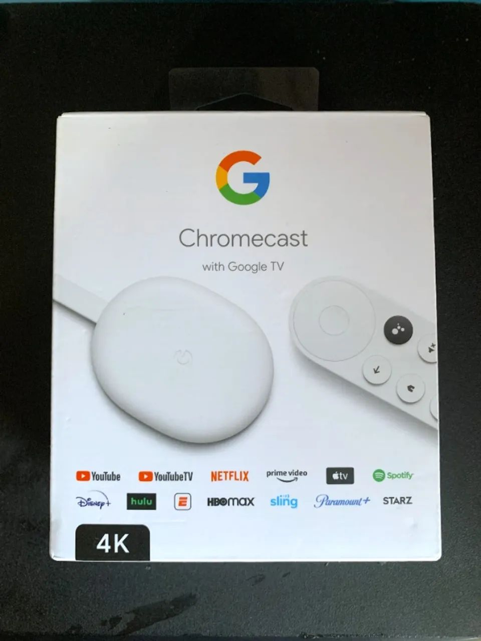 *NOVO* Google Chromecast 4° geração 4K | Dolby vision | Dolby atmos