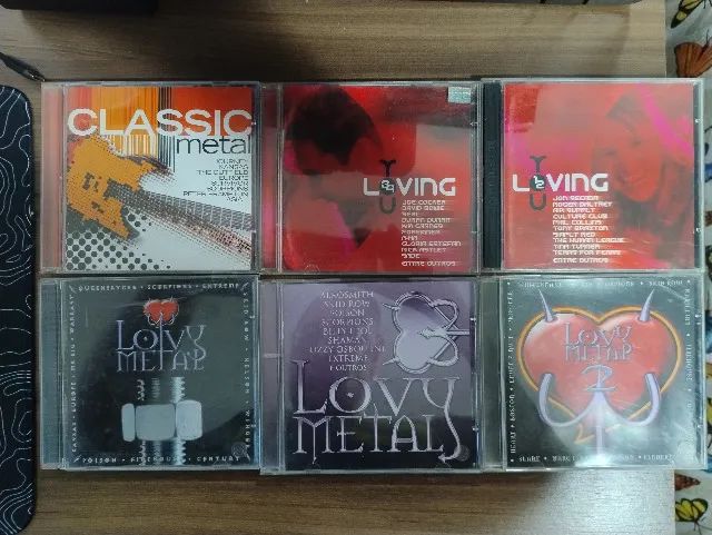 KIT CD'S METAL /  PUNK ROCK / ROCK NACIONAL / POP