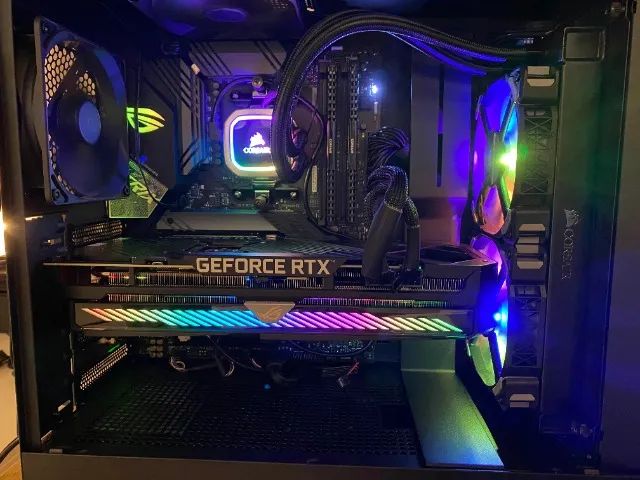 Asus GeForce RTX 3070Ti OC 8GB GDDR6X ROG Strix (ENTREGA GRÁTIS) - Foto 2