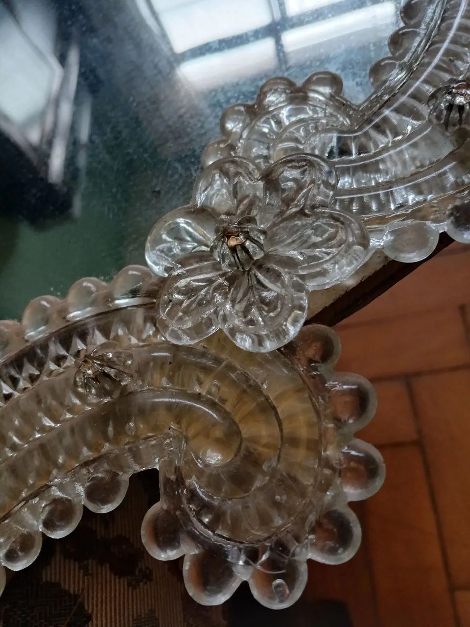 Espelho Venesiano antigo ( leia o anúncio) - Foto 3