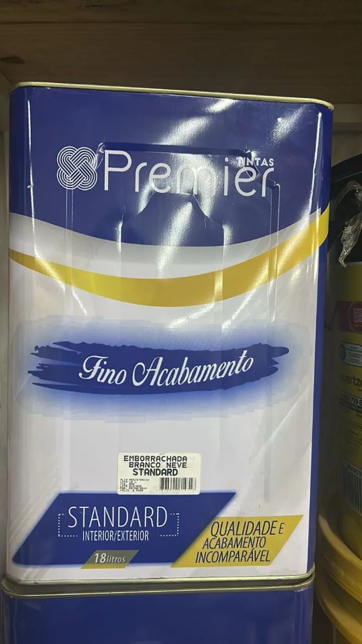 Borracha liquida Premier Fino Acabamento lata 18 litros a vista R$399,90