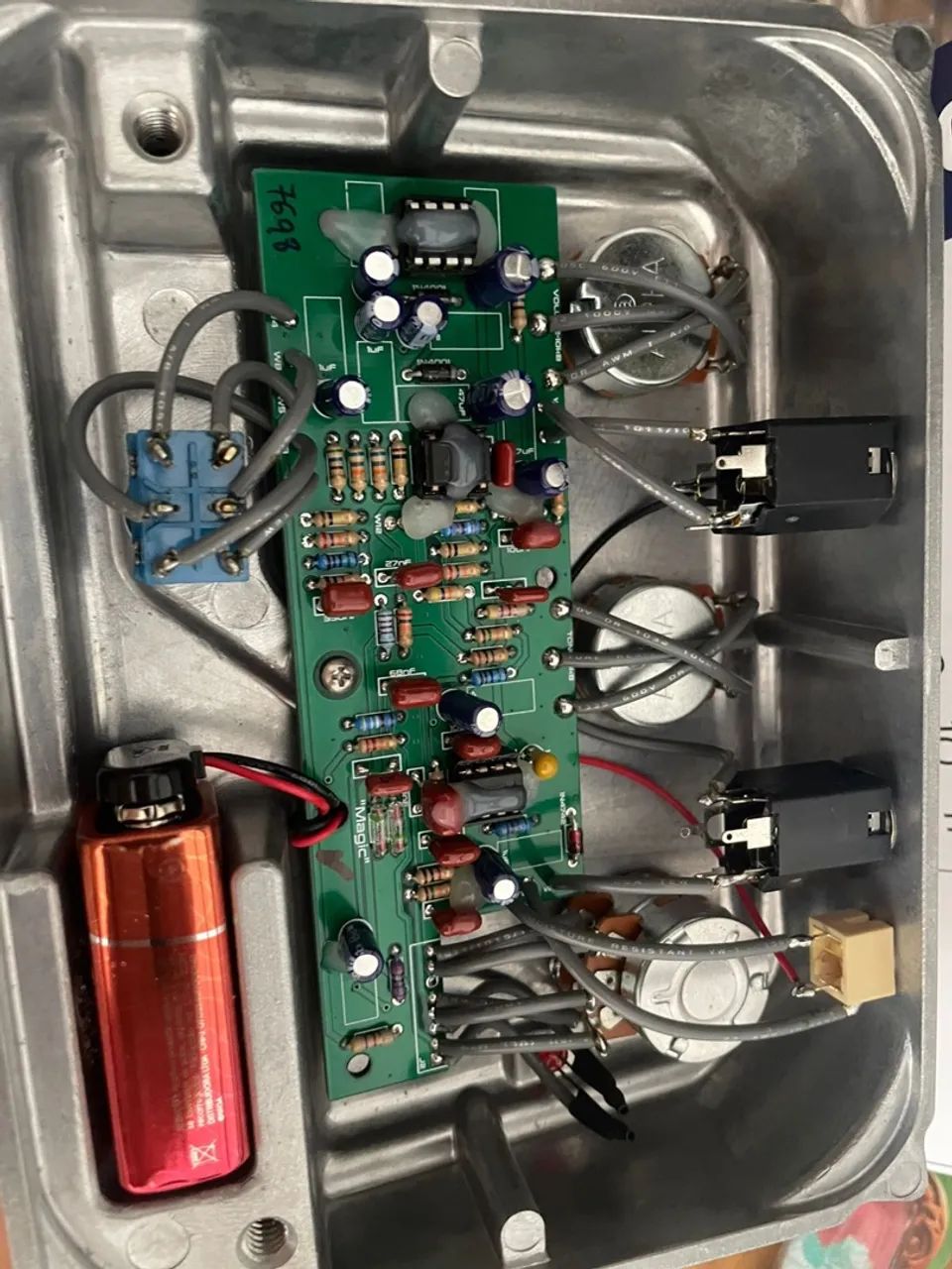 Pedal de Overdrive Ceriatone Centura Klon - Foto 4