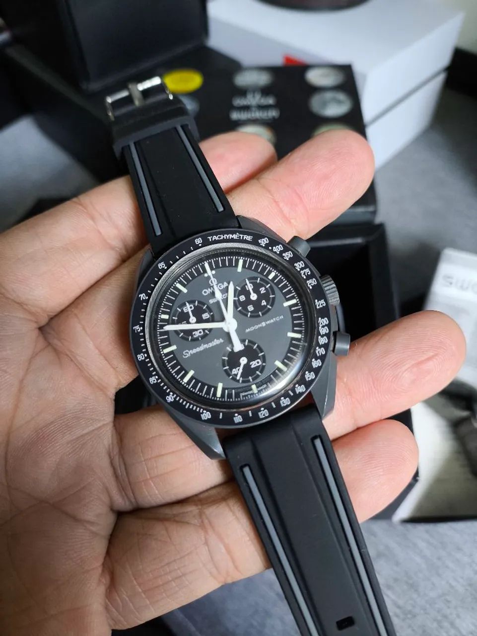 Omega X Swatch MoonSwatch Mercury - Acessórios - Bento Ferreira