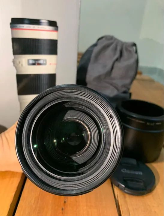 Lente Canon 70/200mm F/4 L usm  - Foto 5