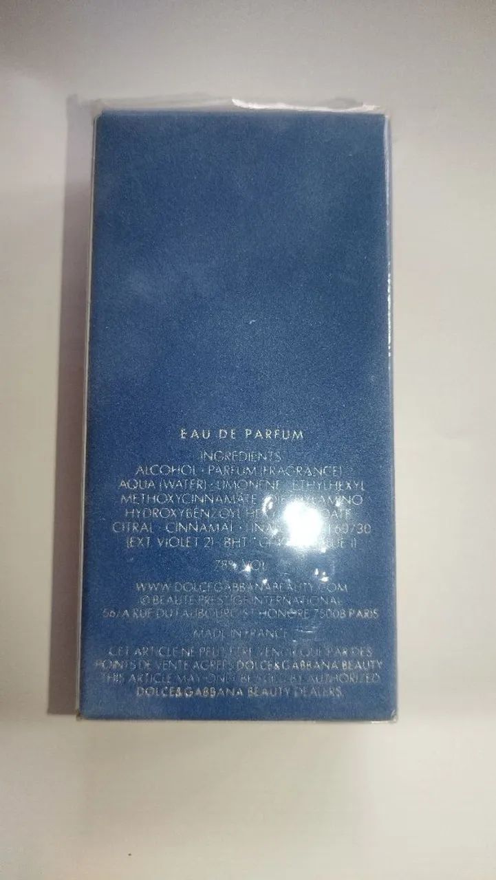 Frasco perfume (VAZIO) Dolce & Gabbana Light Blue Eau Intense  - Foto 3