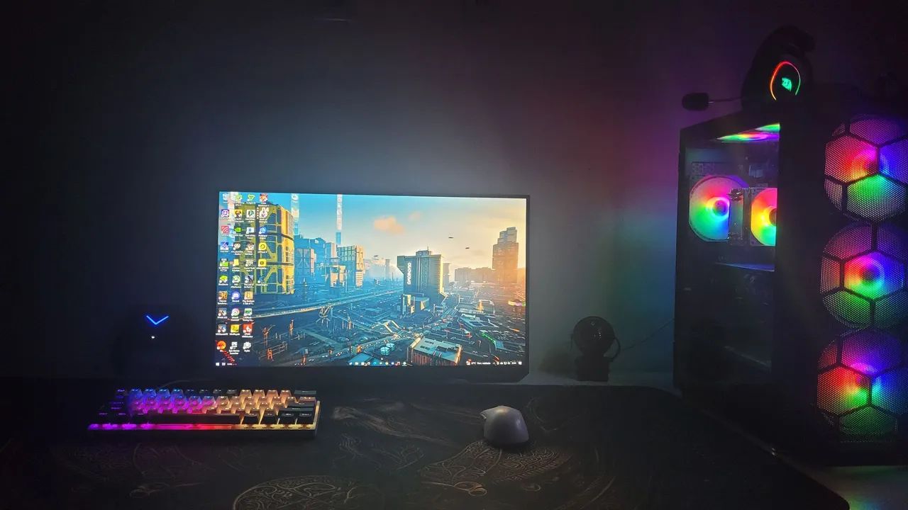 PC Gamer Completo com RTX 3070 + MONITOR ODYSSEY G40 240HZ