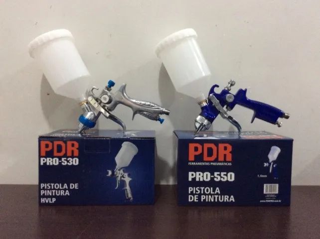 Pistola De Pintura Hvlp bico 1.3 600 Ml Pro-530 - Foto 4