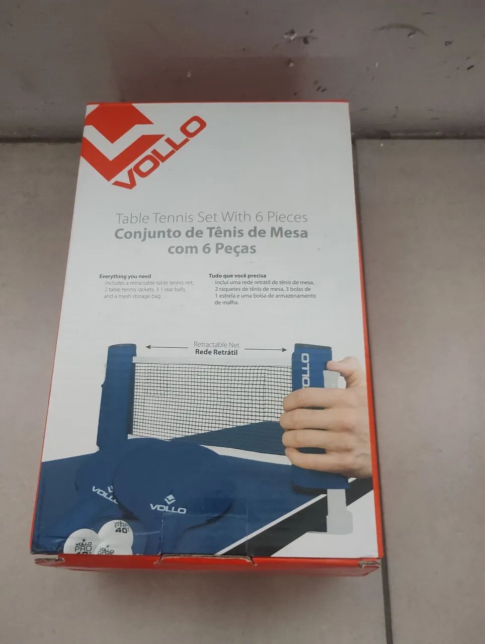 Kit tênis de mesa