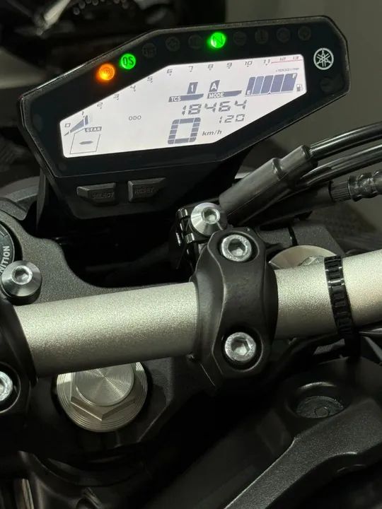 Yamaha MT-07 2023 - IMPECÁVEL ZERADA TOP A MAIS NOVA DO SUL DO PAÍS SUL MOTORS  - Foto 2