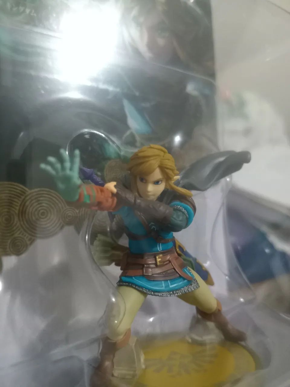 Amiibo Link - The Legend of Zelda: Tears of the Kingdom lacrado - Foto 4