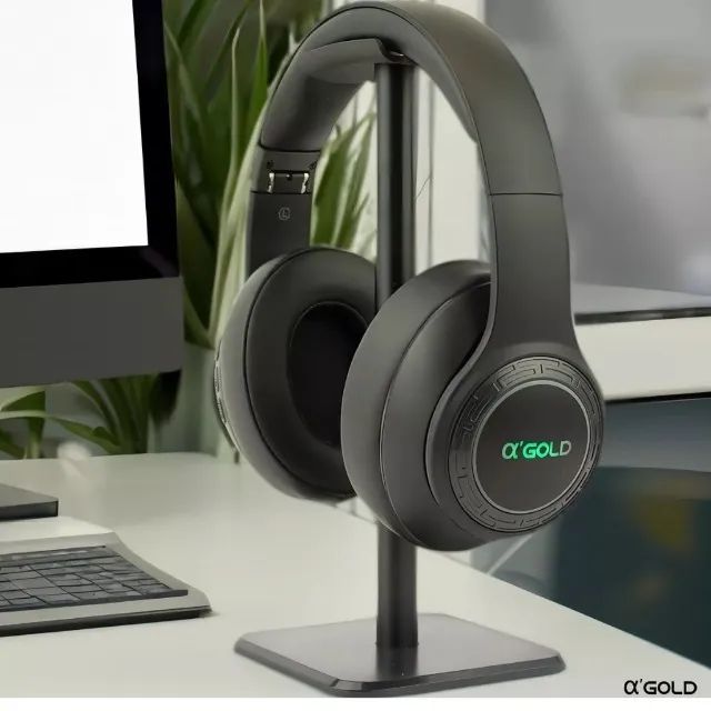 Fone de Ouvido Headphone LED sem fio FN-GB05 A'gold Bluetooth 5.3 - Foto 3