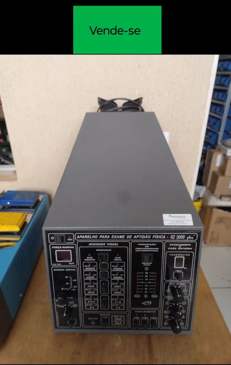 Aparelho para Exame de Aptidão Física Rz 2000 Plus - Foto 3
