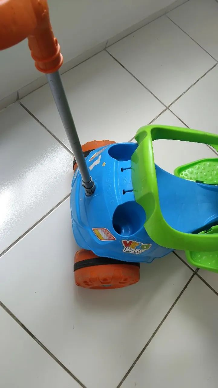 Gangorra Infantil com Empurrador - Vilo Baby - Foto 5