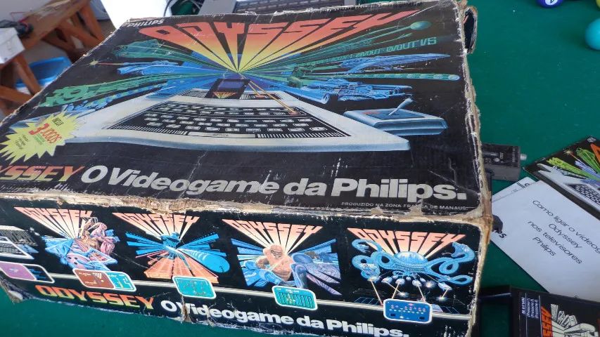 Odyssey Philips Pronto Jogar Funcionando Completo Com Caixa (Usado) - Foto 4