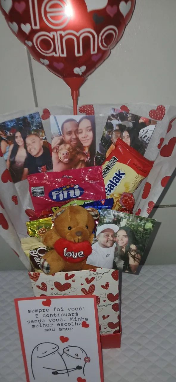 Cesta Romântica Presente Aniversário de Namoro. Entrega Grátis! - Foto 3