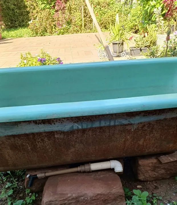 Banheira de ferro antiga - Foto 2
