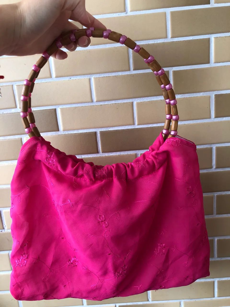 Bolsa rosa - Foto 3