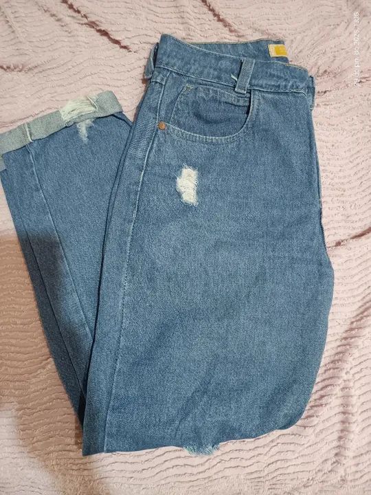 Calça Jeans Destroyed - Foto 4