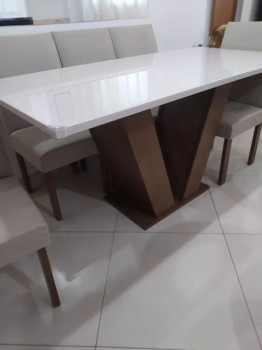 Mesa de jantar 6 lugares  - Foto 3