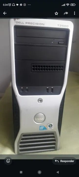 2 gabinetes Dell Precision T3500 com fonte 