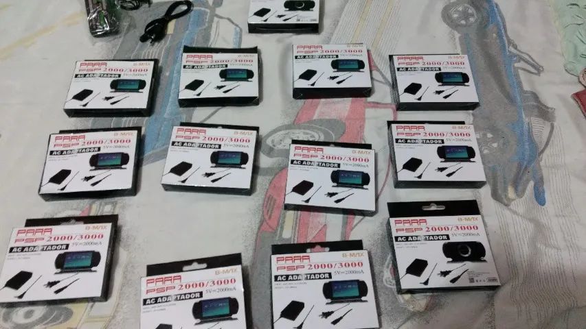 Carregador de psp novo na caixa bivolt - Foto 3