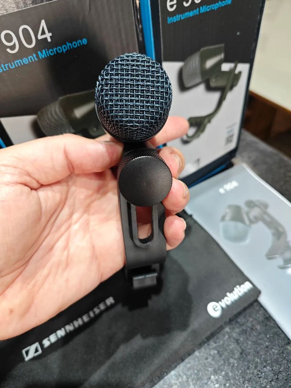 MICROFONE SENNHEISER E904 INSTRUMENTOS - Microfones e Gravadores