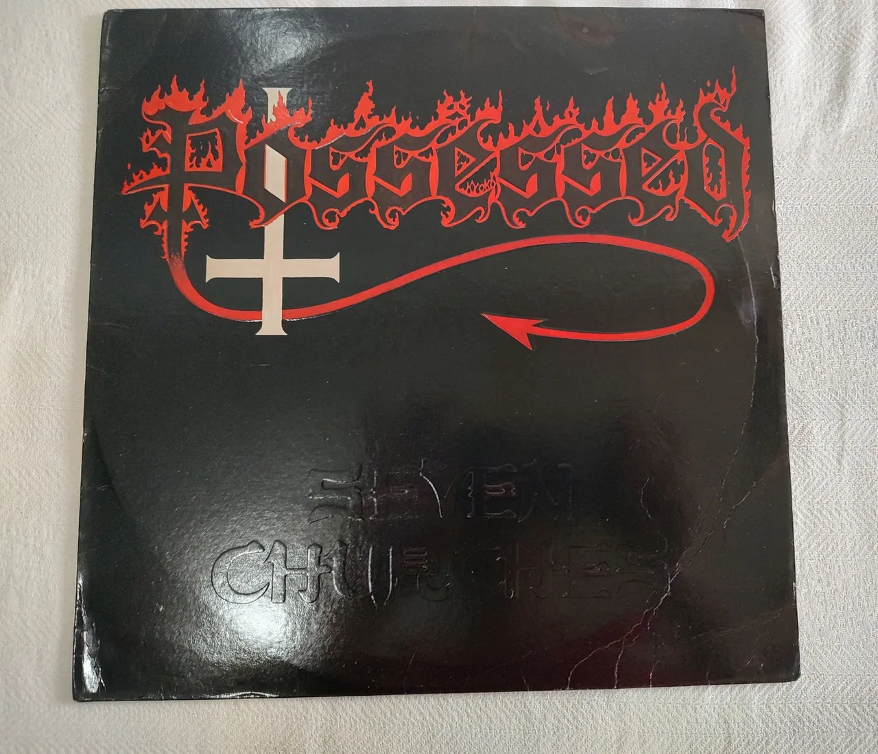 Possessed - Seven Churches LP prensagem original importado