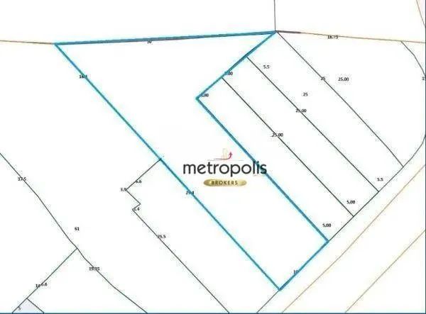 Terreno à venda, 505 m² por R$ 900.000,00 - Vila Linda - Santo André/SP - Foto 6