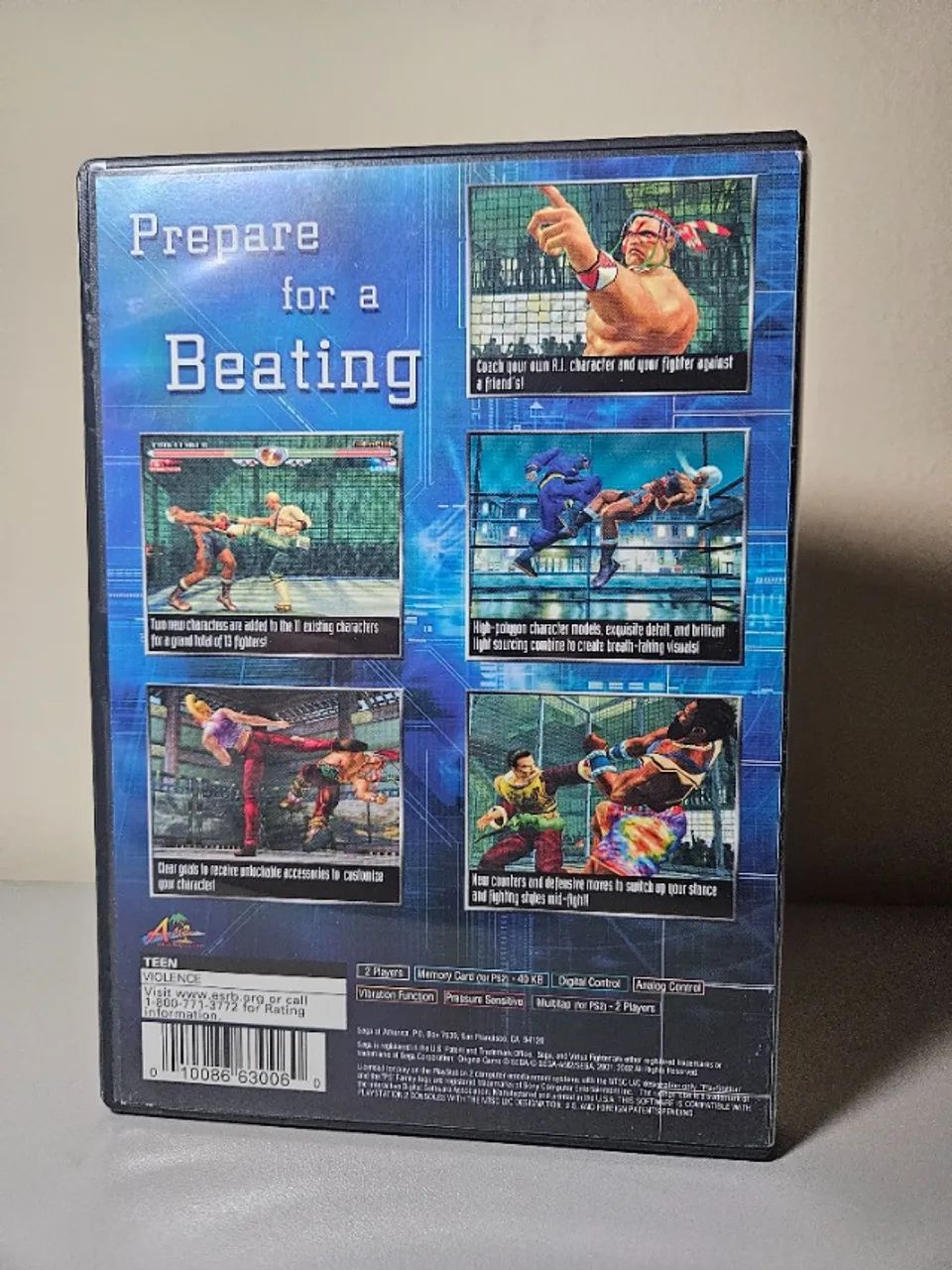 Jogo Virtua Fighter 4 - Original e Americano - Foto 2