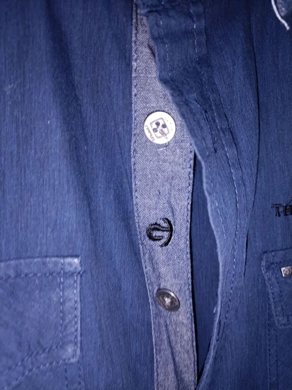 Camisa Gangster - Azul - Foto 3