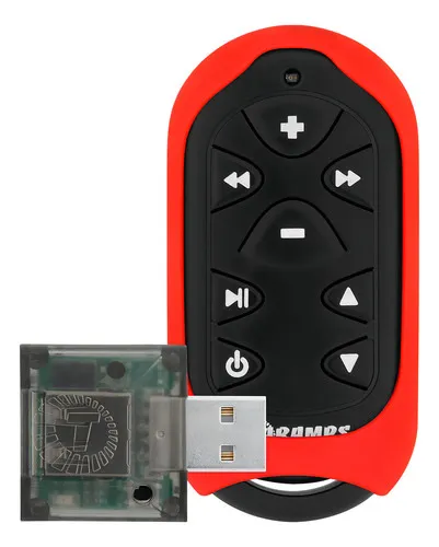 Controle Longa Distancia Taramps Connect Control Vermelho Plug Via USB Completo 300m