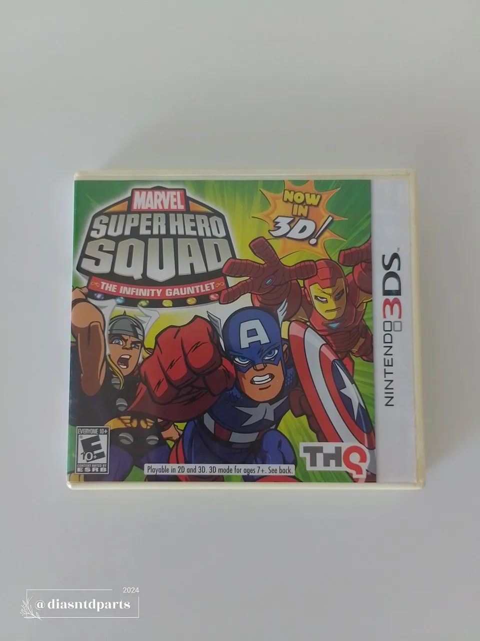 Marvel Super Hero Squad Original - Jogo Nintendo 3Ds 
