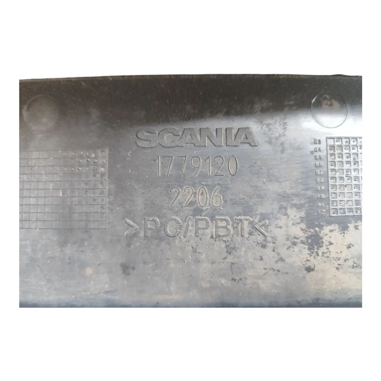 Acabamento Le Estribo Inferior Caminhão R40 1779120 Original Preto - Foto 7