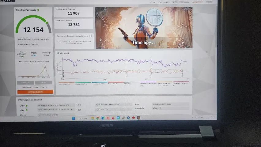 Notebook Gamer Gigabyte Aorus 17, Intel i7-12700H, 17.3 polegadas, FHD, 64GB DDR5, SSD 1TB - Foto 4