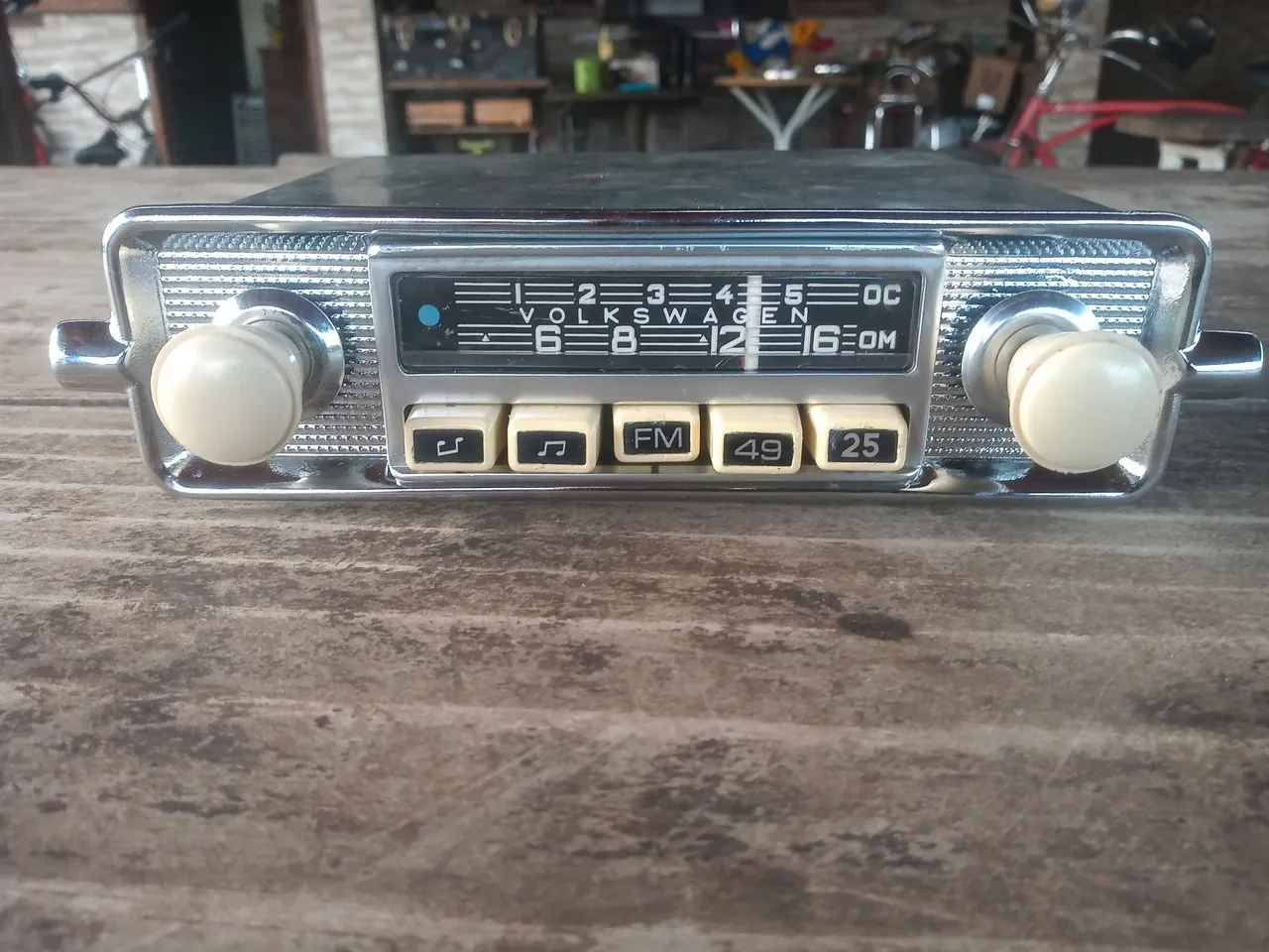 Rádio original Volkswagen Fusca