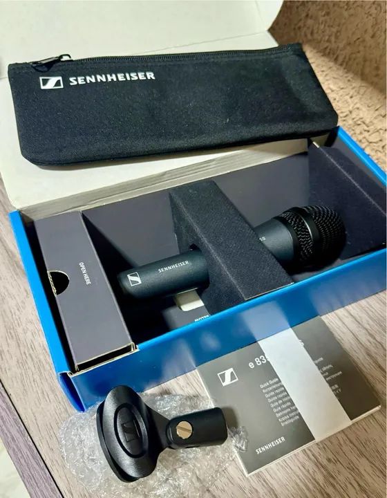 Microfone Vocal Sennheiser e 835 S - Novo na caixa - Foto 2
