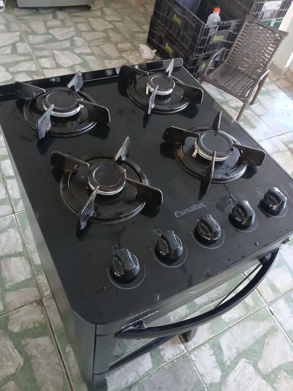 Fogão Esmaltec 4 Bocas com Forno Autolimpante - Foto 2