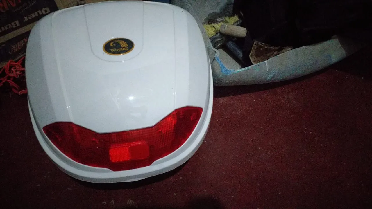 Bau para Moto - Branco - Wigwam