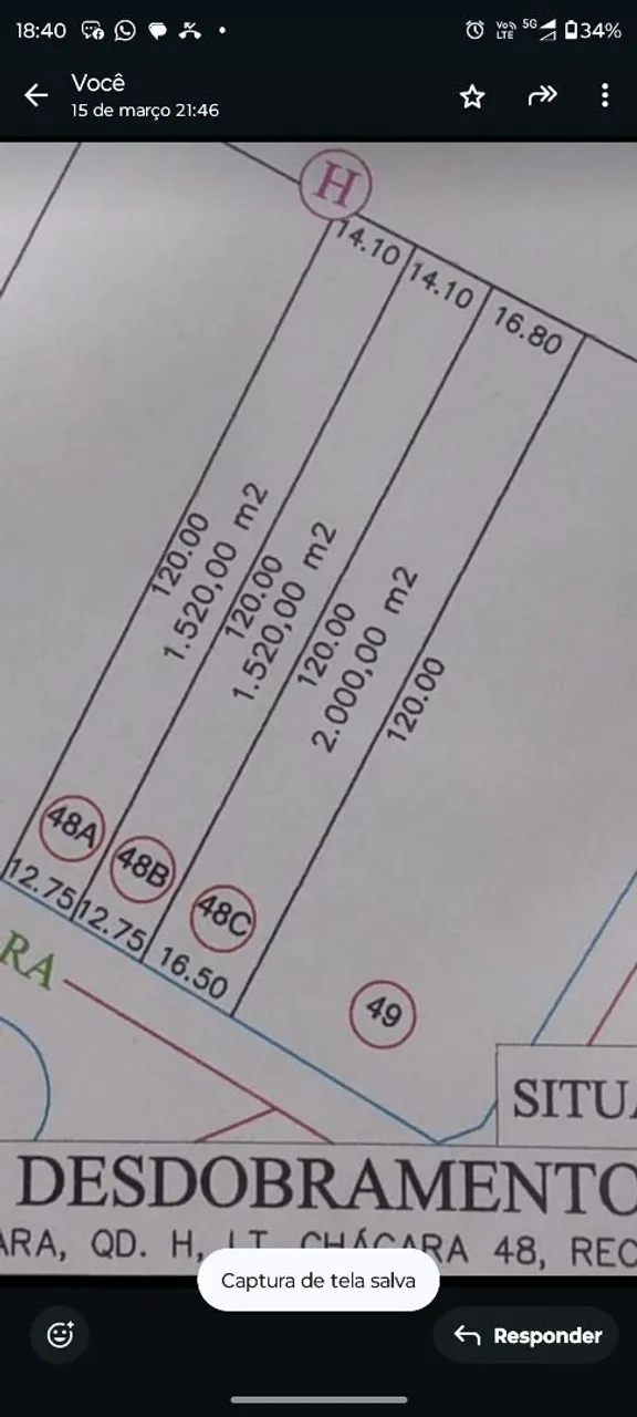 URGENTE ÁREA PARA CHÁCARA