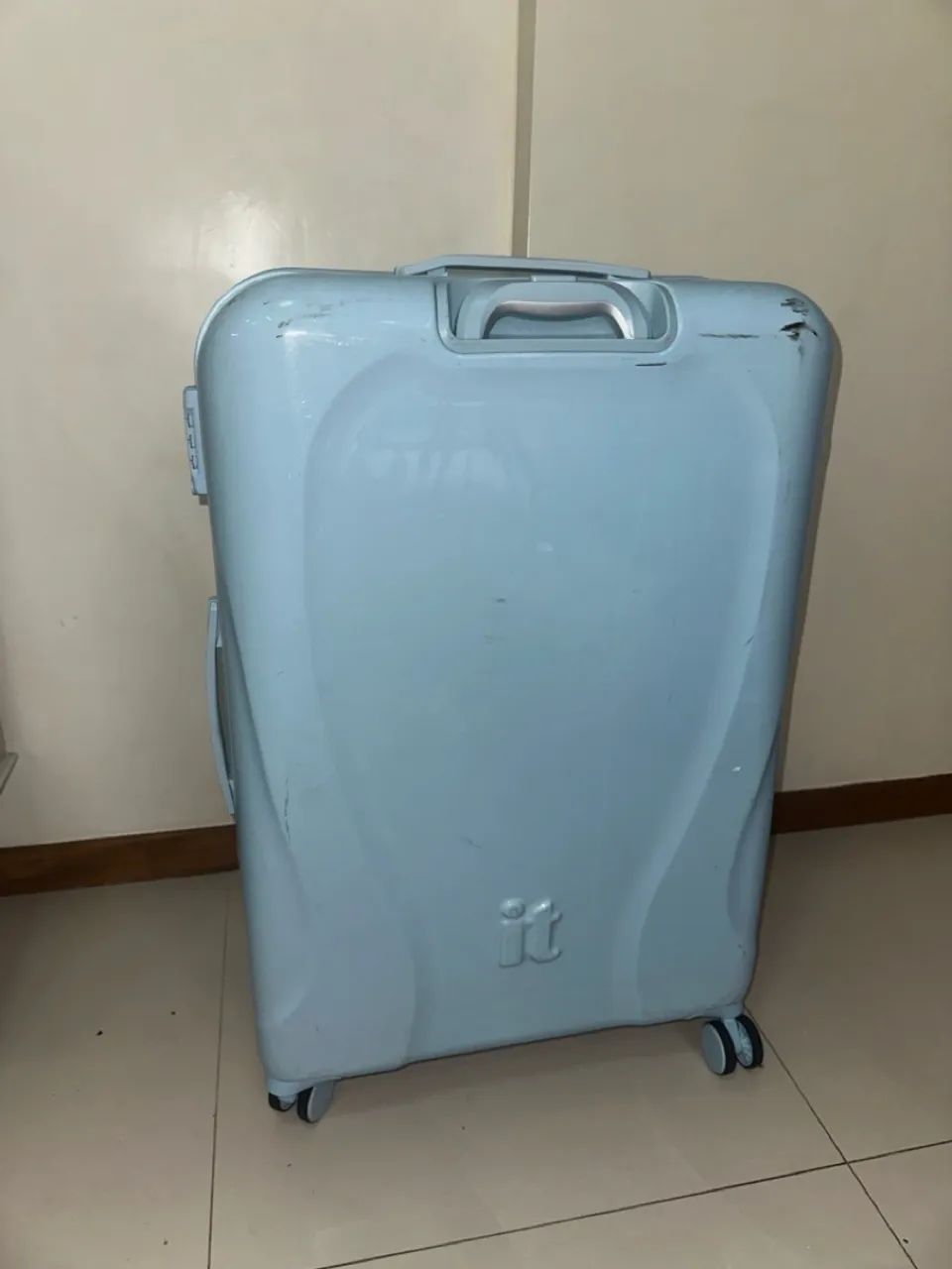 Mala de viagem grande com rodinhas modernas - Foto 4