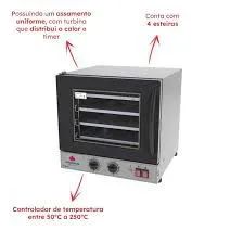 Forno elétrico turbo fast oven PRP-004G2 novo - Foto 5